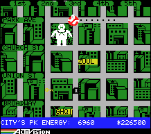 Ghostbusters MSX Map screen (5K)