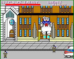 Ghostbusters Master System Stay-Puft sequence (6K)