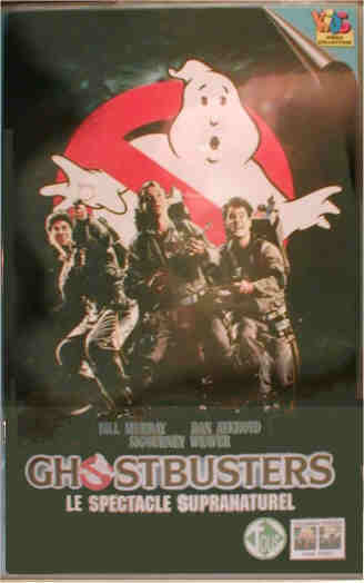 Ghostbusters Video Box - Front side CLICK FOR BIGGER (14K)