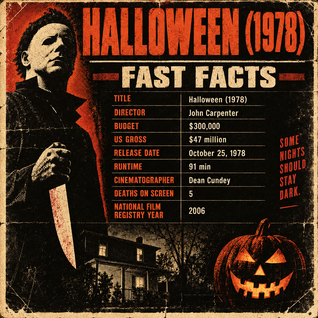 Halloween Fast Facts Table