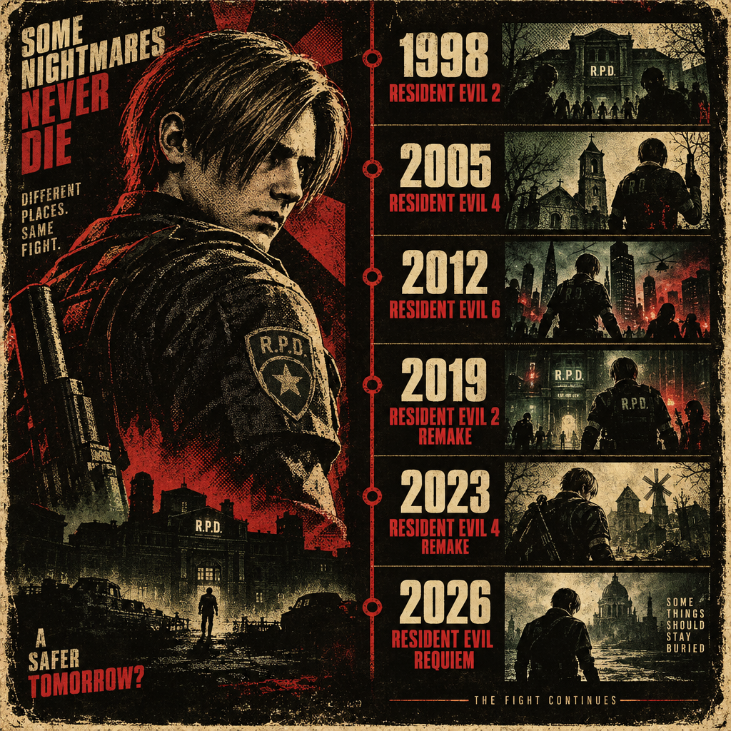 Leon Kennedy Series Timeline