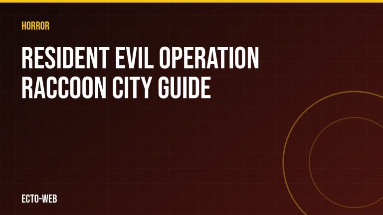 Resident Evil Operation Raccoon City guide